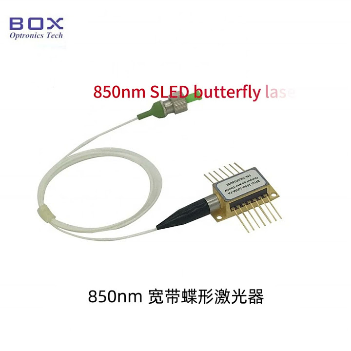 850nm 10mW butterfly laser diode for OCT eyes scanninglaser diode 