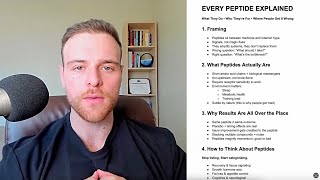 Every Peptide Explained (And Why Most People Use Them Wrong)