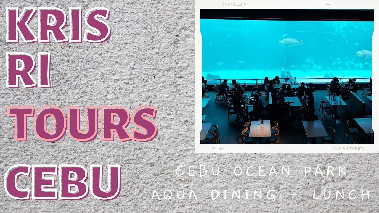 Cebu Trip 2022 Cebu Ocean Park Aqua Dining Lunch YouTube