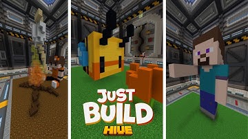 Just Build Compilation #1 | Minecraft | The Hive