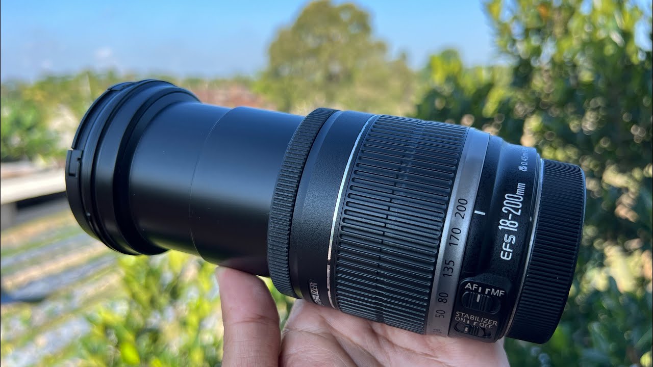 Canon EFS 18-200mm IS Sweep the Universe ~ All-Round Lens - YouTube