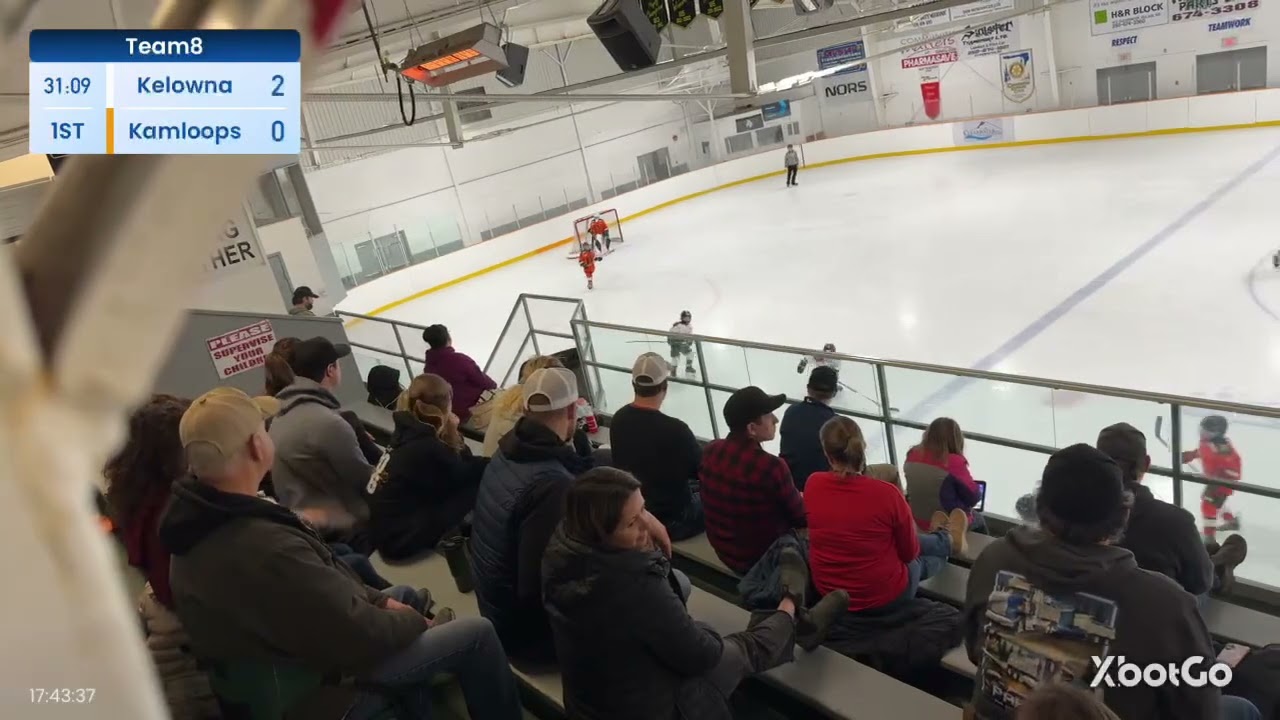 Feb 14, 2026 - Team 8 vs Kamloops (Clearwater tournament)