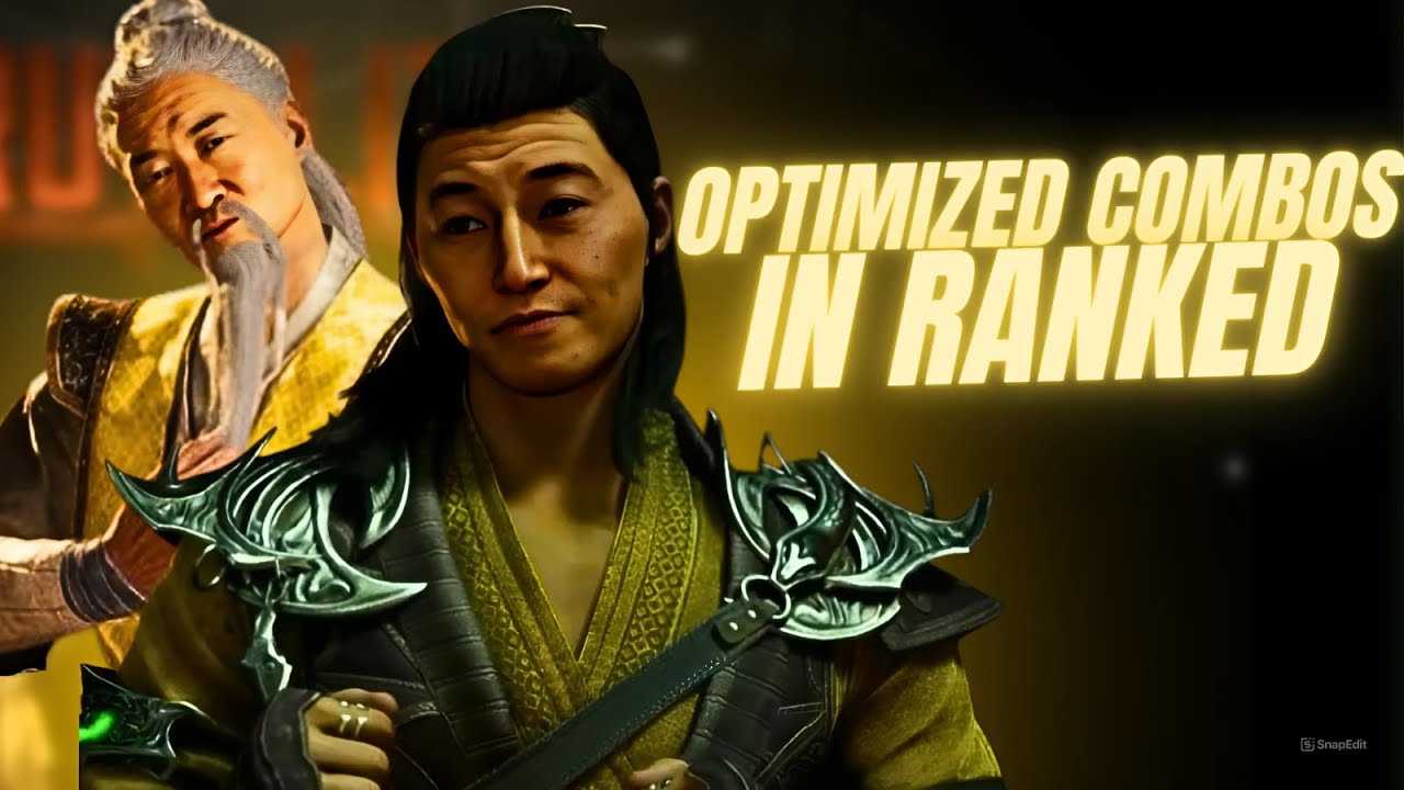 USING MY HIGH LEVEL SHANG TSUNG and SHUJINKO With Optimized Combos in ranked
