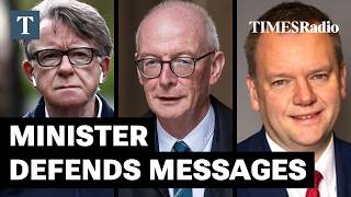 Information Senior Minister's Exposed Messages With Mandelson Part Of 'Determination To Be Transparent' News