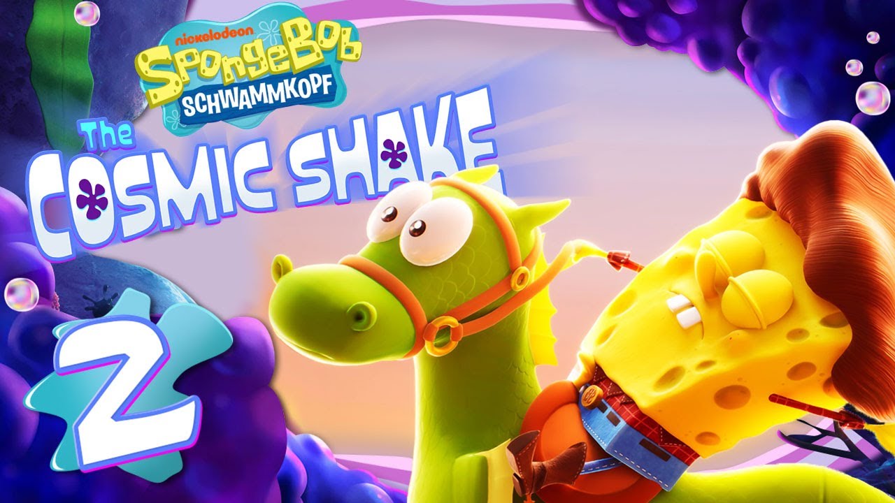 SPONGEBOB SCHWAMMKOPF: THE COSMIC SHAKE 🧽 #2: Seepferdchenreiten im Wilden Westen nach Manta Fe