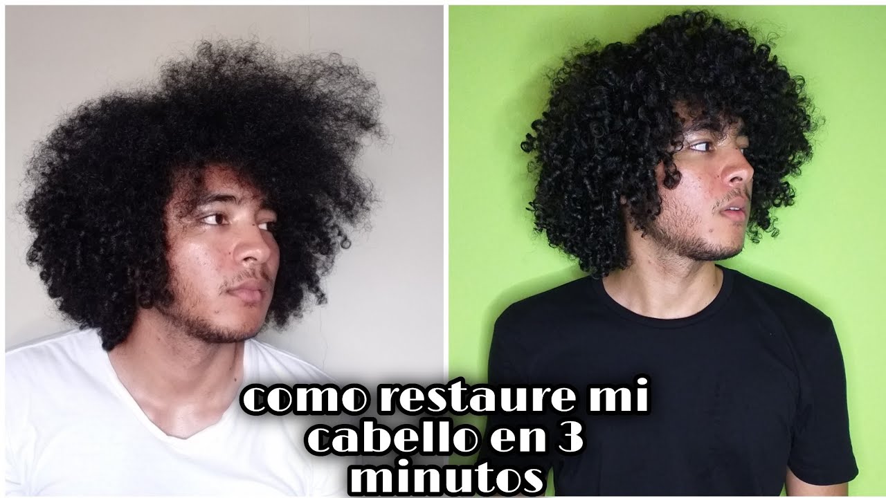 Como revivir el cabello rizado cabello rizado hombres