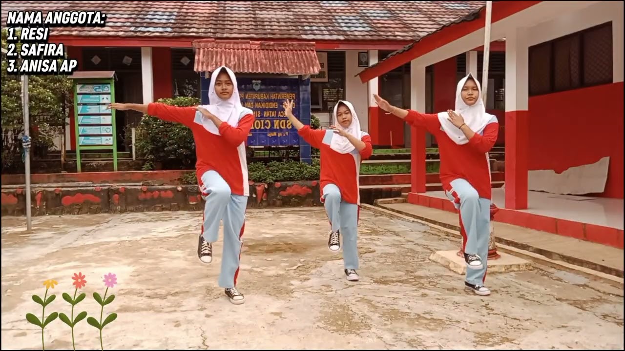 PRAKTIK PJOK • senam anak Indonesia hebat! 