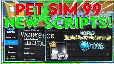 THE BEST AUTO-RANK SCRIPT PET SIMULATOR 99 (Updated) | Auto-farm, Auto Rank, Event