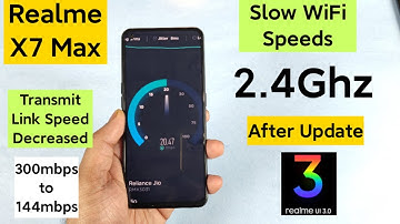 Realme X7 Max Slow Wifi issues After Realme Ui 3.0 Update 🤔🤔🔥