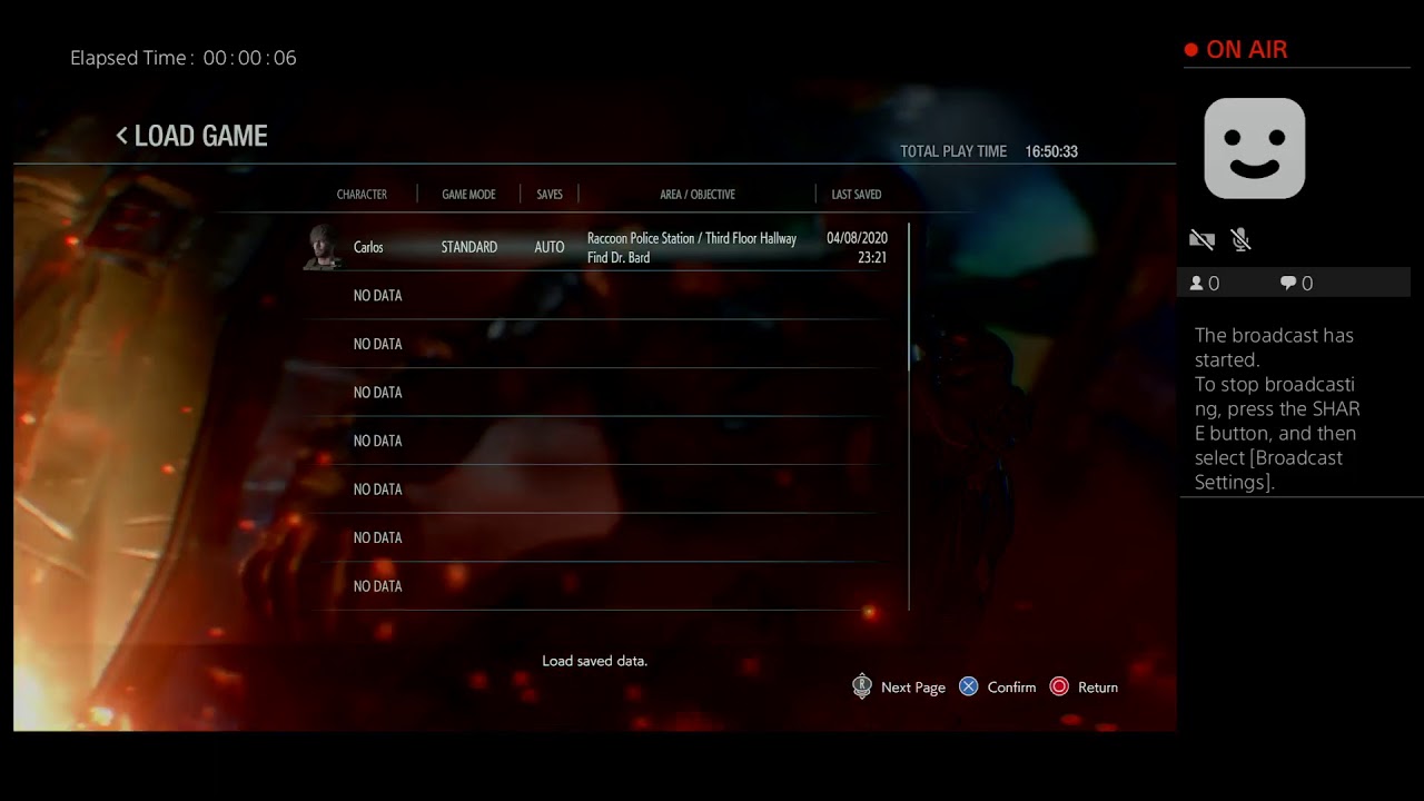 Megageoe's Live PS4 Broadcast