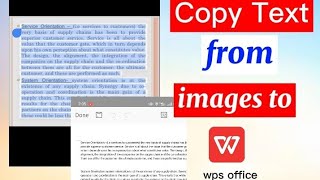 HOW TO COPY TEXT FROM IMAGES TO WPS OFFICE USING ANDROID PHONE screenshot 2