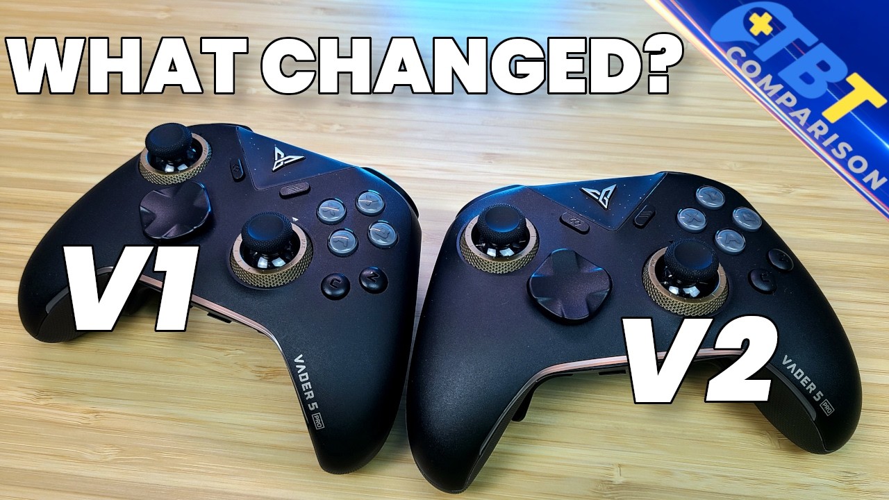 New And Improved? Flydigi Vader 5 Pro V1 vs V2! - YouTube