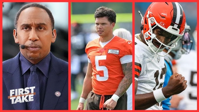 "Insane to still have Dillon Gabriel over Shedeur Sanders!" - Stephen A.  blasts Browns' depth chart