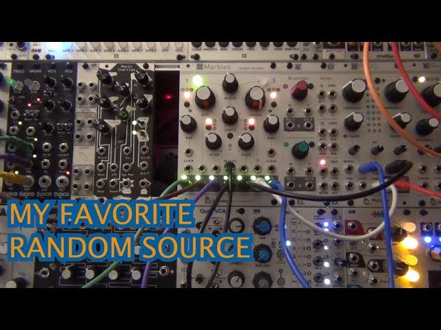 Mutable Instruments - Marbles \ Probabilistic Jamming - YouTube