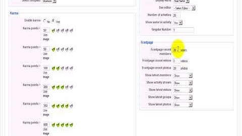 How to change the home layout of JomSocial video tutorial