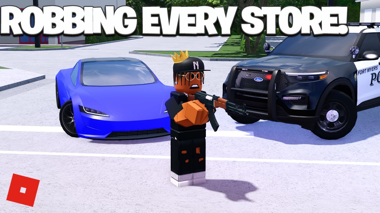 ROBBING EVERY STORE IN ROBLOX SOUTHWEST FLORIDA - YouTube