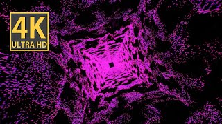Abstract Background Video 4K Screensaver Tv Vj Loop Neon Asmr Pink Purple Sci-Fi Calming Blender-Art