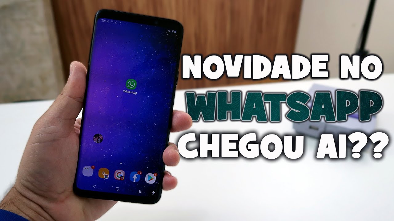 ACABA DE SAIR UMA NOVIDADE NO WHATSAPP!! CHEGOU AI?? - YouTube