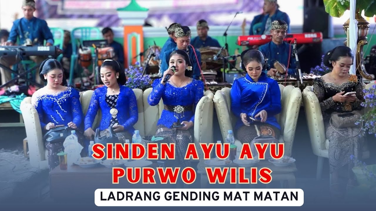Ladrang Mat-Matan Cs. Purwo Wilis Asmorondono (Gendhingan) Sinden lilis,Siska Arum,Nita Anjani,Endah