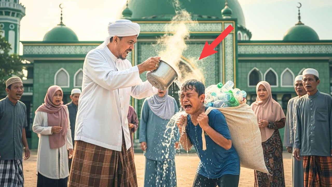 SUNGGUH SADIS !! SEORANG USTAD TEGA SIRAM ANAK YATIM PAKAI AIR PANAS, AZAB DATANG TAK TERDUGA...