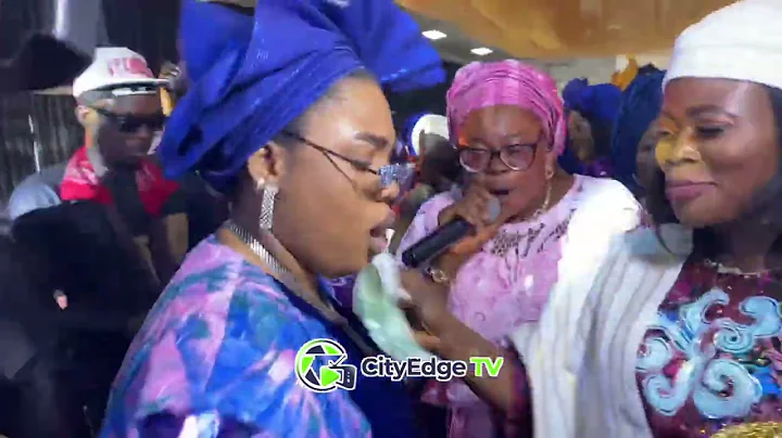 KAMO STATE PARENTS ENTRANCE AT HIS ENGAGEMENT CEREMONY IN LAGOS