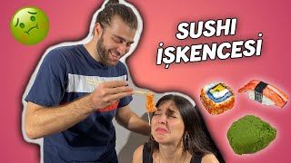 İLK DEFA SUŞİ YEDİM! ( Wasabi Beni Ne Hale Soktu? ) w/ @TugayInanoglu