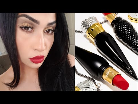 Christian Louboutin Velvet Matte Lipstick in Very Prive: Review