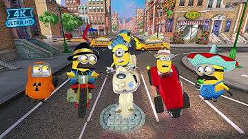 Despicable Me 2 Minion Rush Full Screen Walkthrough old minion rush 4K 60FPS Ep 47