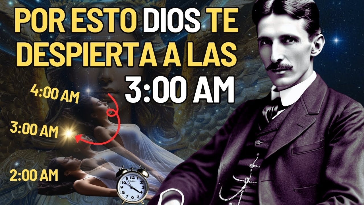 Nikola Tesla: Por esto Dios te Despierta a las 3:00 de la Madrugada # ...