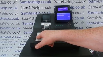 How To Program A Barcode EAN PLU Product Sam4S NR-500 Series Programming Tutorial Instructions