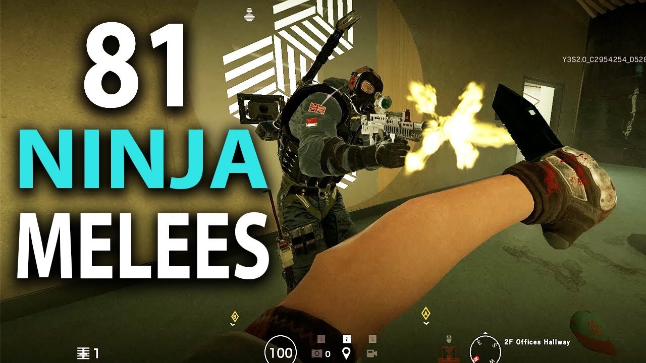 Using ONLY KNIVES in Rainbow Six Siege