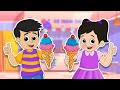 Strawberry Vs Mango Ice Cream | English Cartoon | Moral Stories | PunToon Kids