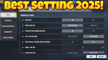 Best Settings for COD Mobile in 2025 – MP + BR (Updated Guide!)