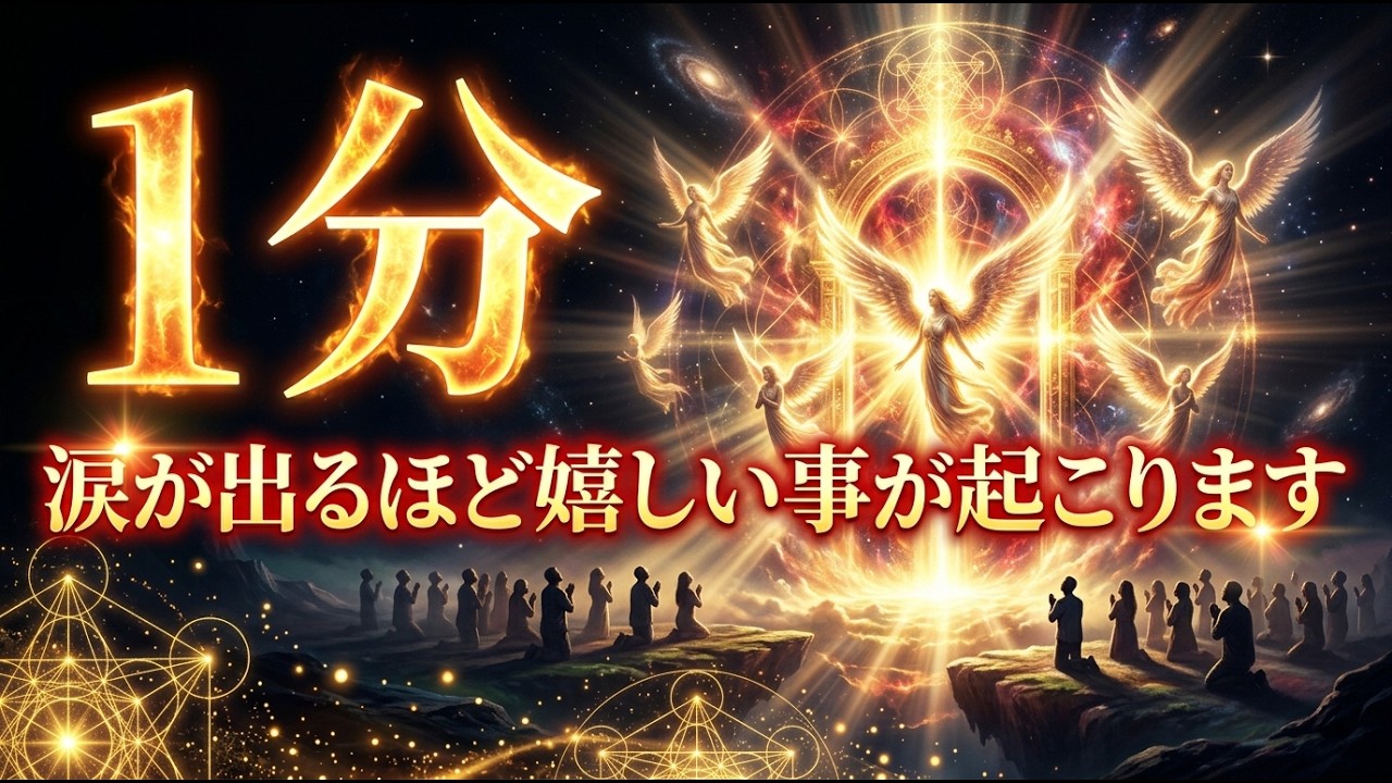 ※何故か奇跡が起きます。4月中に何があってもみてください。救われます。見逃さないで下さい。凄い事が止まらなくなります!! もし見かけたら今日 この動画を必ず見ておいて下さい見れた方は願いが叶います。