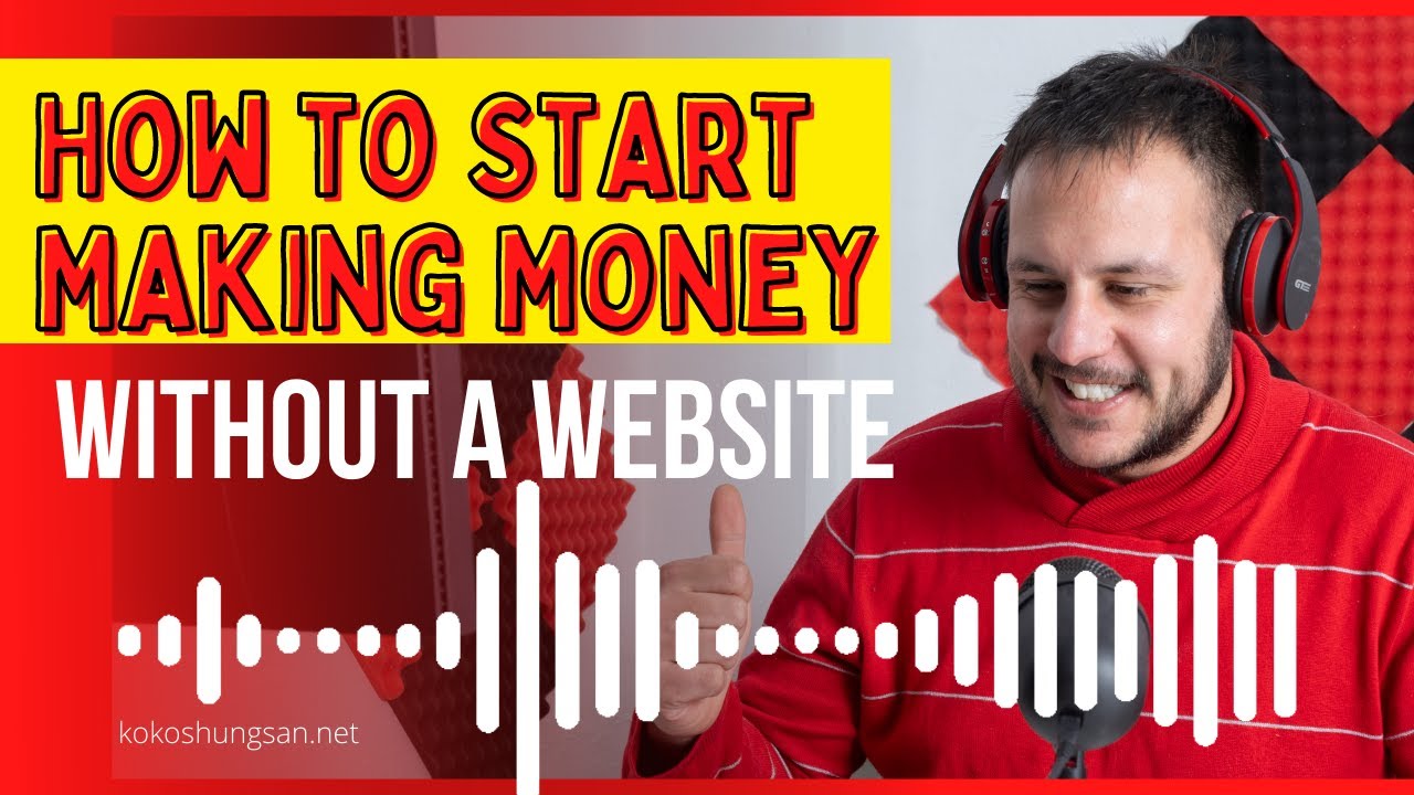 How to Start Making Money Online in Minutes Without a Website - YouTube