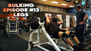 BULKING: EP. 13 | Quad-Focused Leg Day