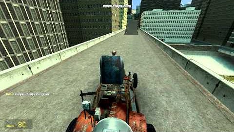 Messing around with thrusters in gmod