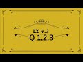 QUADRATIC EQUATIONS/EX 4. 4