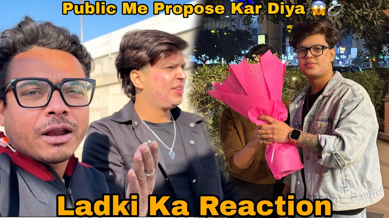 Shahfaiz Ne Public Me Propose Kar Diya 😱💍 