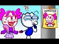 Max Has A Crush on A Criminal - CRIME ZONE Pencilanimation Funny Animated Film