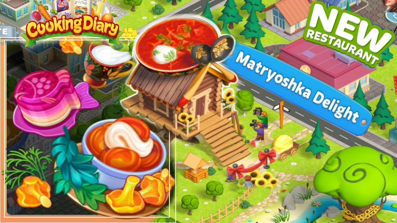 Cooking Diary/ Welcome Matryoshka Delight restaurant/ Part 26 - YouTube