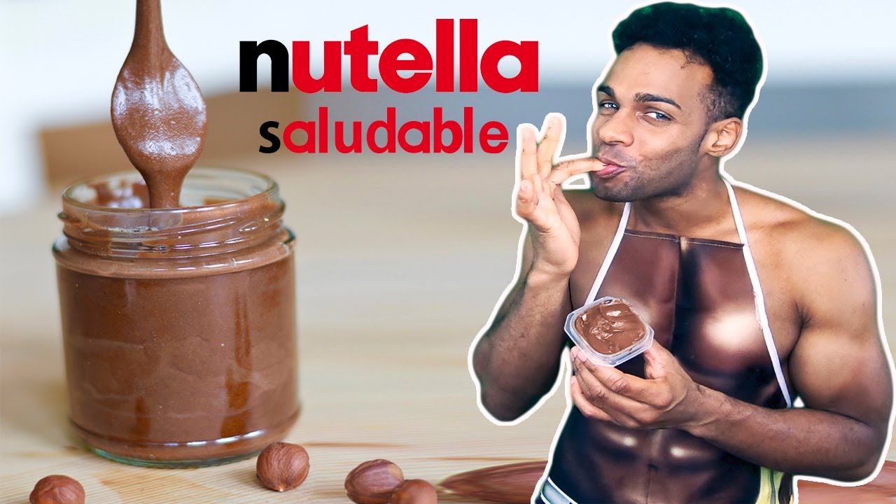 Cómo hacer NUTELLA SALUDABLE 🌰 Crema de avellanas casera FÁCIL Y RÁPIDA 😋