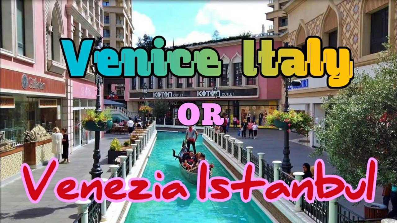 Venice ? Istanbul ? Venezia Mega Outlet Viaport Venezia 4k Tanveer