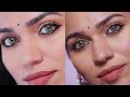 👁️Waterproof എത്ര വിയർത്താലും ഒലിച്ചു പോവാത്ത eyeliner look||HONEST  Review Lakme Eyeliner