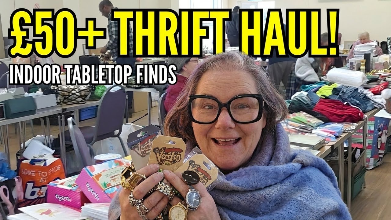 Находка от 50 фунтов стерлингов! Местный крытый авторазбор | 2026 Table Top Thrift