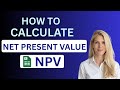 How to Calculate NPV in Excel (Healthcare Example in 7 Minutes)