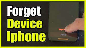 How to Forget a Device on IPhone & Remove Controller (Bluetooth Settings)