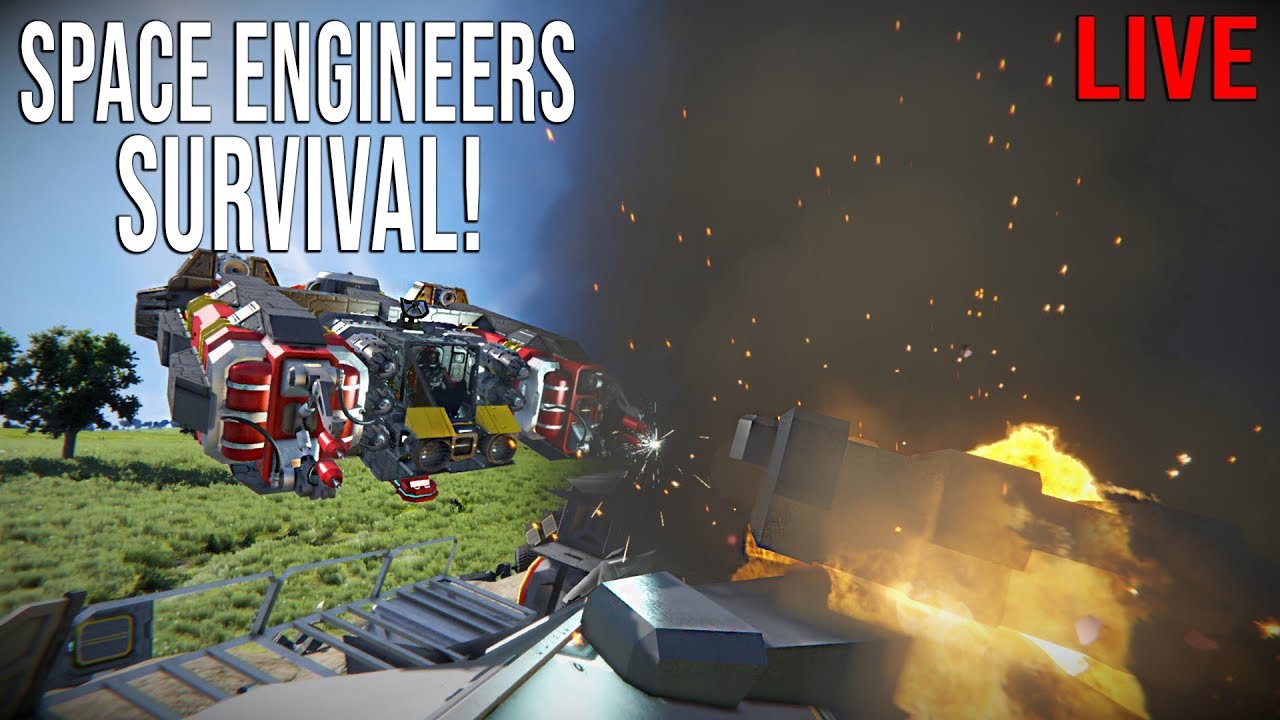 Public Server Survival! - Space Engineers Multiplayer! - YouTube