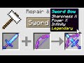 Minecraft UHC but you can combine any weapon..