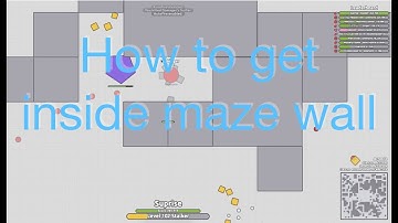 How to get into maze wall in arras.io + stalker wall trolling